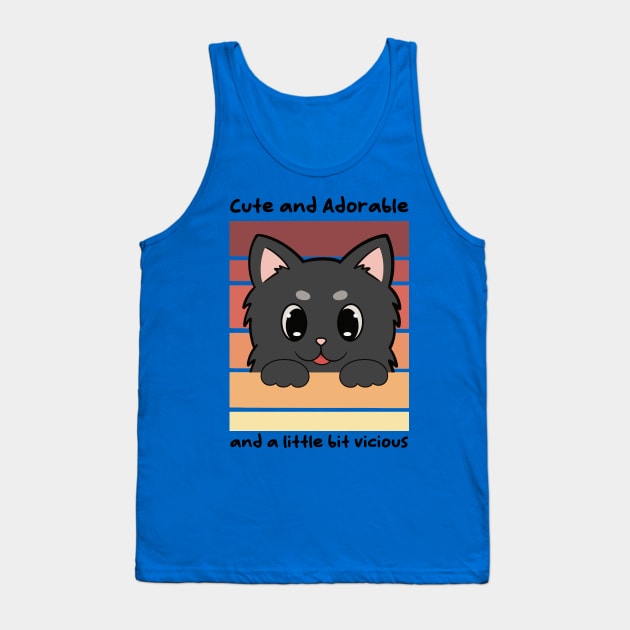 Cute Adorable and a little bit vicious Tank Top by JTnBex